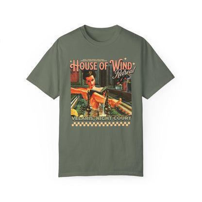 House of Wind T-Shirt - The Bean Workshop - a court of thorns and roses, acotar, box tee, feyre archeron, rhysand, sarah j. maas