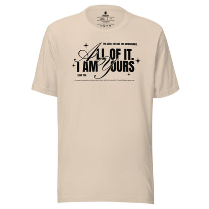 I Am Yours T-Shirt - The Bean Workshop - fourth wing, rebecca yarros, t-shirt, violet sorrengail, xaden riorson