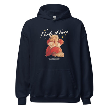 I Hate It Here Hoodie - The Bean Workshop - bookish, hoodie, read everyday, Taylor Swift