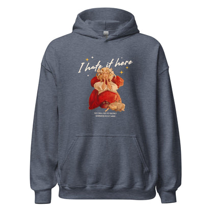 I Hate It Here Hoodie - The Bean Workshop - bookish, hoodie, read everyday, Taylor Swift