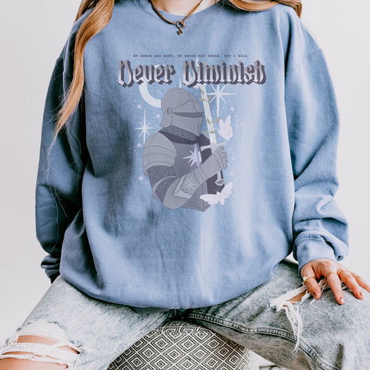 I Will Never Diminish Fleece Sweatshirt