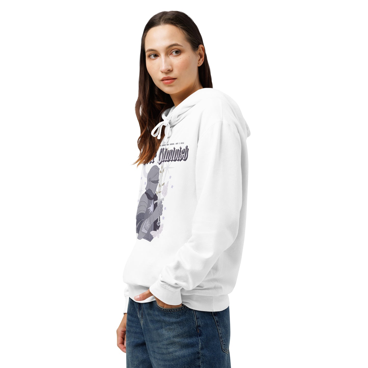 I Will Never Diminish Lightweight Hoodie