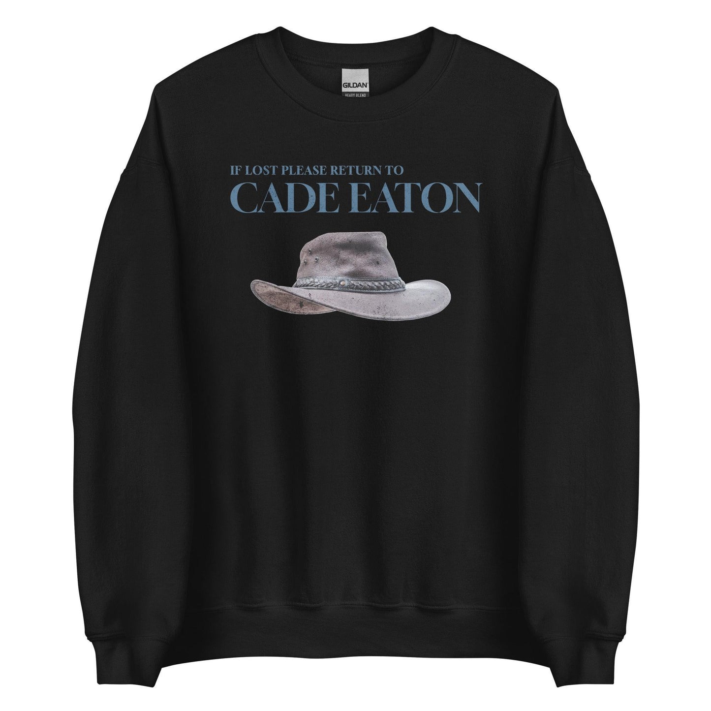 If Lost Please Return to Cade Eaton Sweatshirt - The Bean Workshop - cade eaton, chestnut springs, elsie silver, heartless, sweater, sweatshirt