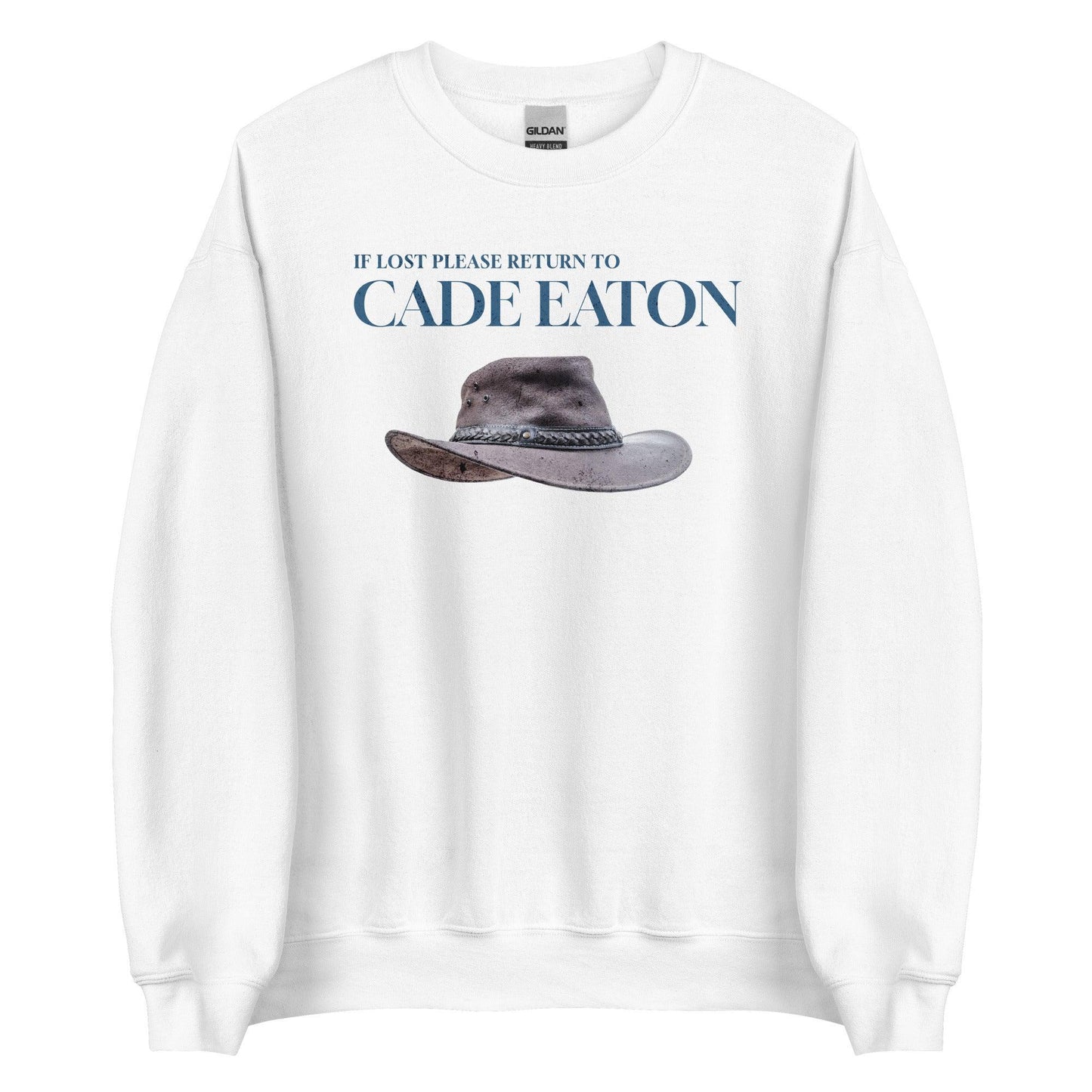 If Lost Please Return to Cade Eaton Sweatshirt - The Bean Workshop - cade eaton, chestnut springs, elsie silver, heartless, sweater, sweatshirt