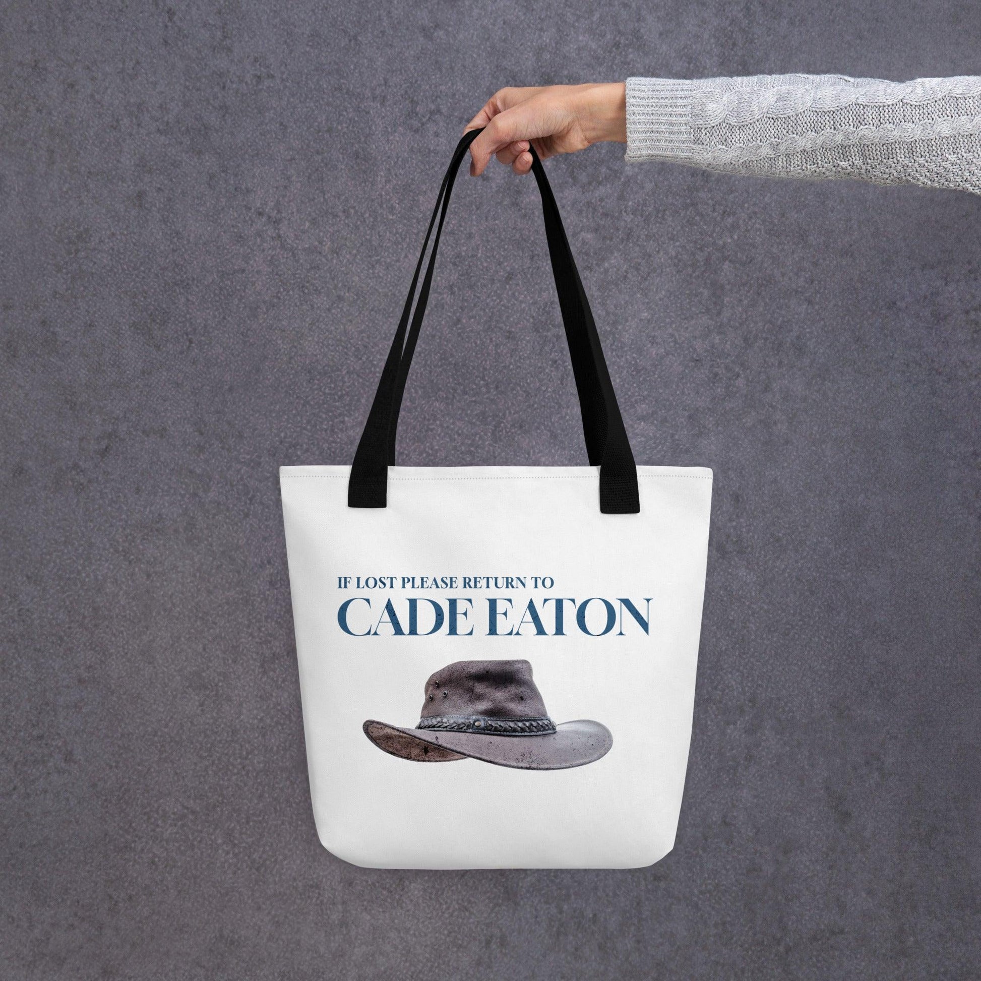 If lost please return to Cade Eaton Tote bag - The Bean Workshop - book tote bag, bookaholic gift, Cade Eaton, Chestnut Springs, Elsie Silver, Heartless, reading gift, tote bag