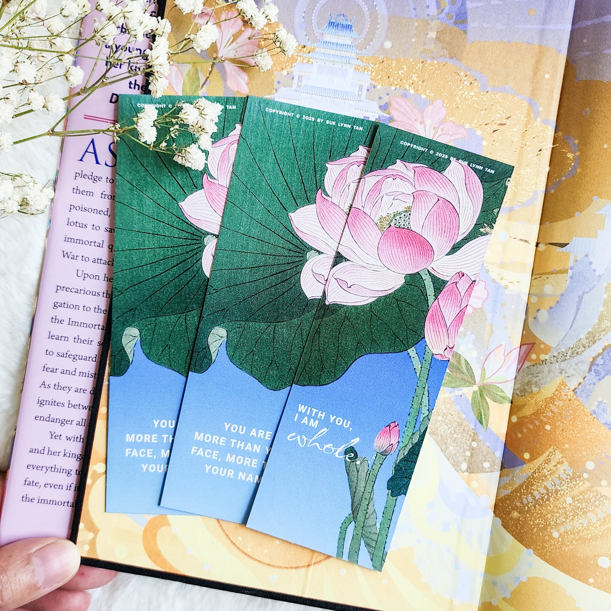 Immortal by Sue Lynn Tan Bookmark - The Bean Workshop - book quote, bookmark, Immortal, Sue Lynn Tan