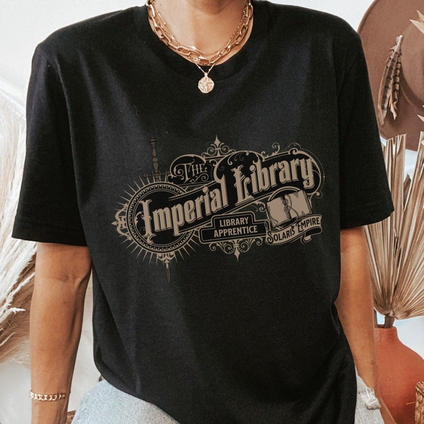 Imperial Library Apprentice T-Shirt - The Bean Workshop - air awakens, elise kova, t-shirt