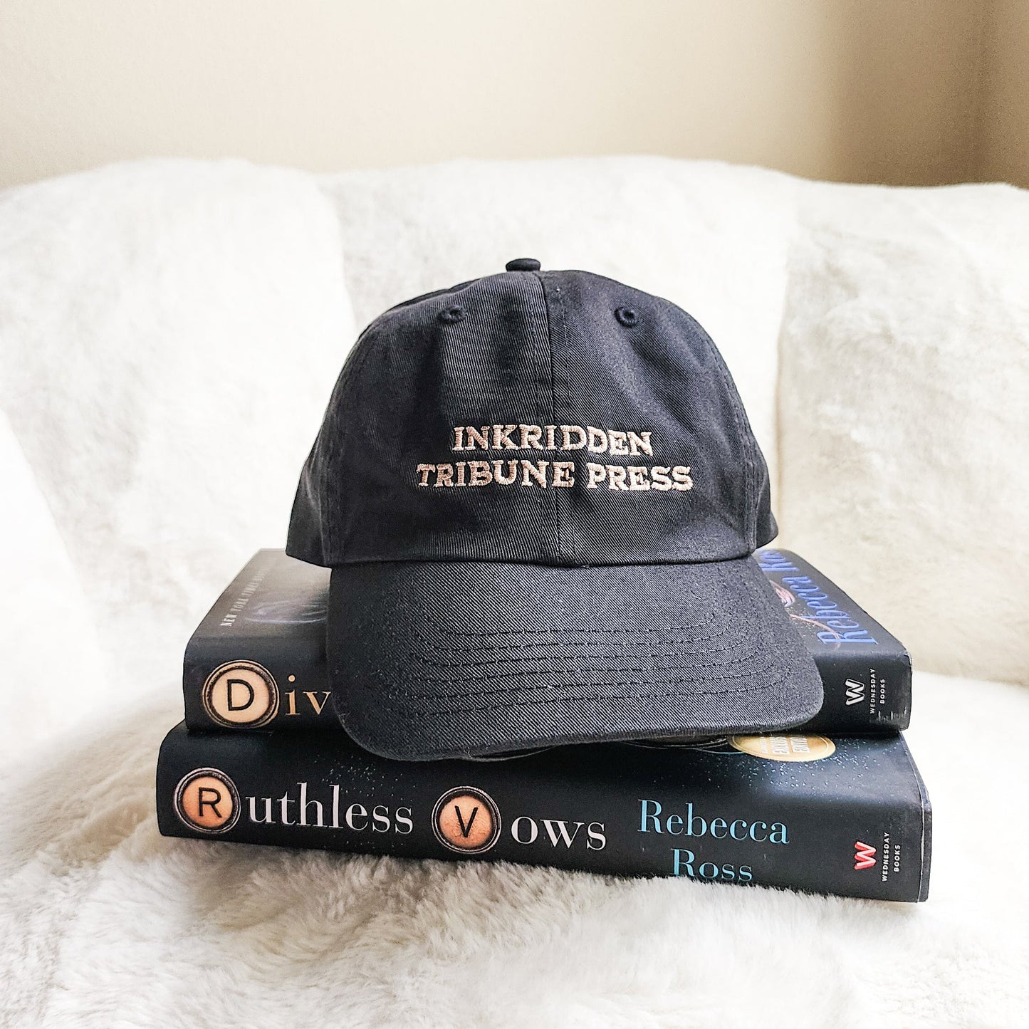 Inkridden Tribune Press War Correspondent Embroidered Bio-Washed Dad Hat