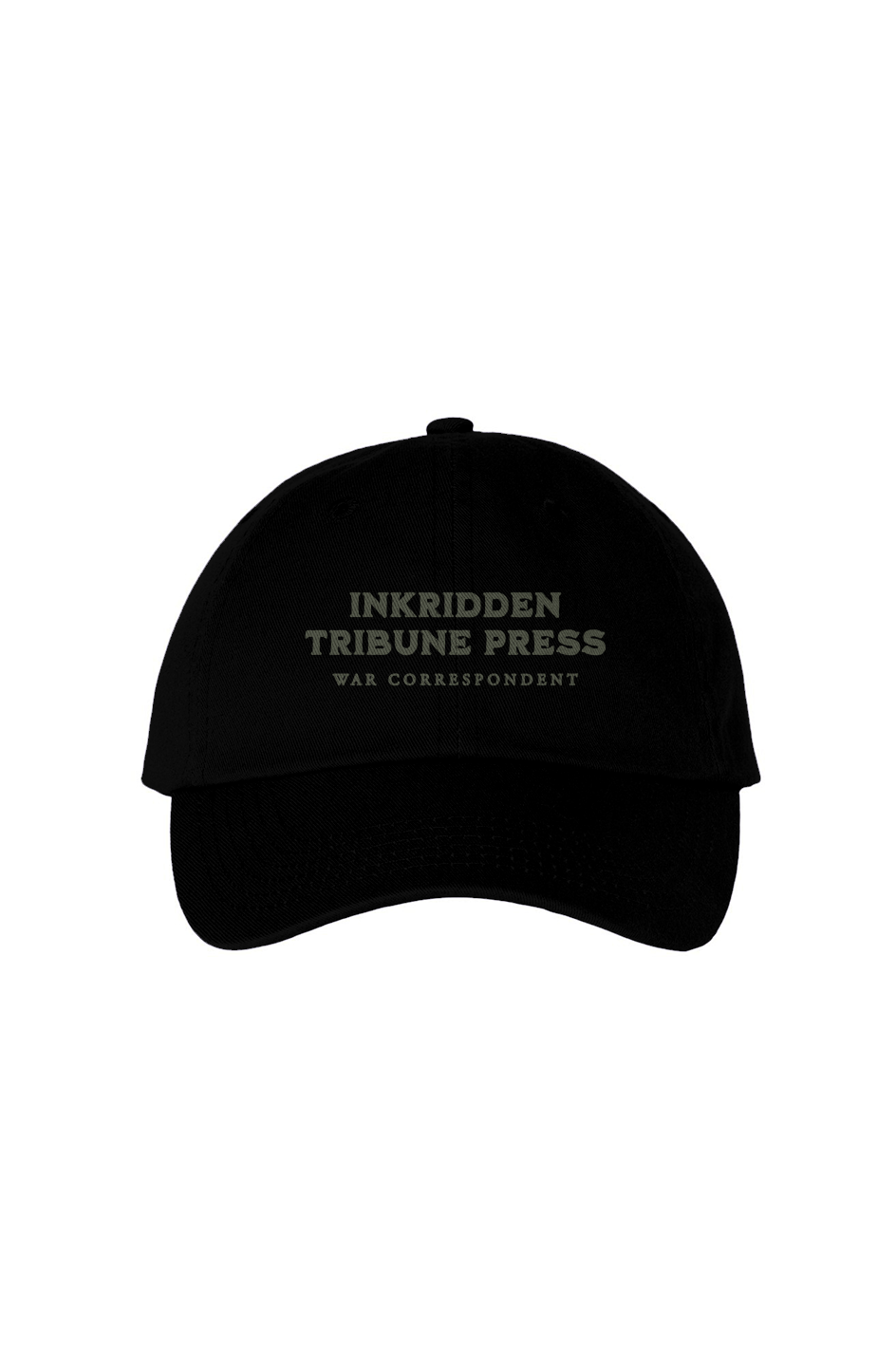 Inkridden Tribune Press War Correspondent Embroidered Hat - The Bean Workshop - 