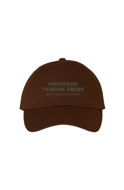 Inkridden Tribune Press War Correspondent Embroidered Hat - The Bean Workshop - 