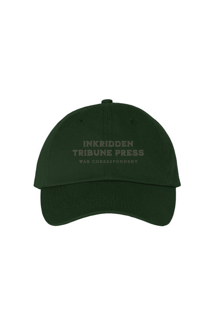 Inkridden Tribune Press War Correspondent Embroidered Hat - The Bean Workshop - 