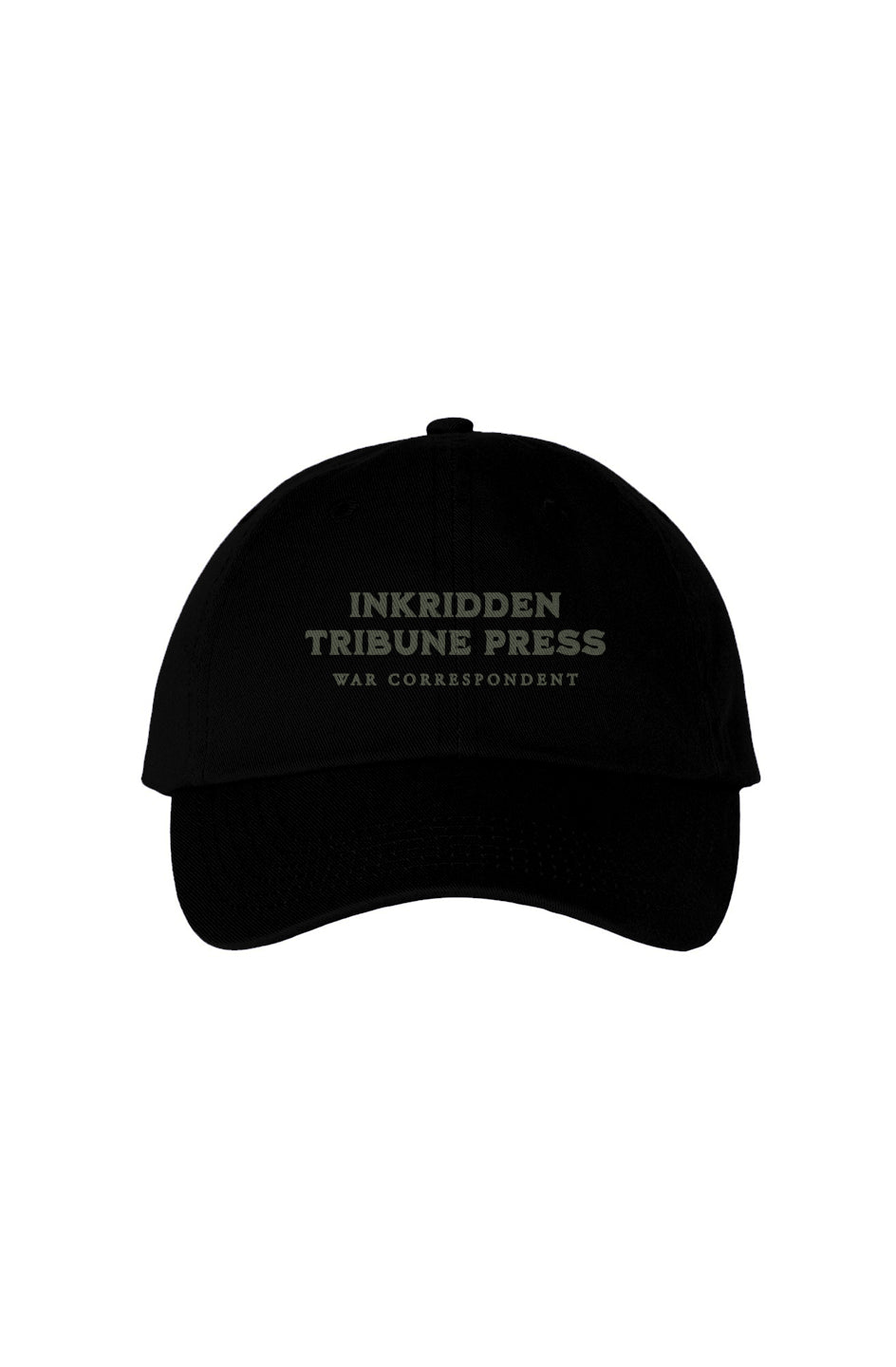 Inkridden Tribune Press War Correspondent Embroidered Hat - The Bean Workshop - 