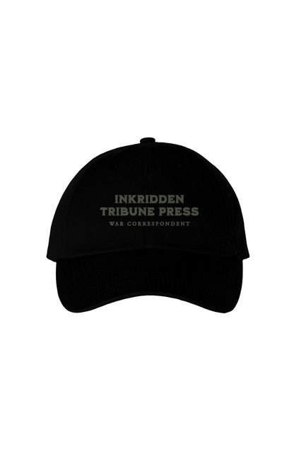 Inkridden Tribune Press War Correspondent Embroidered Hat - The Bean Workshop - 