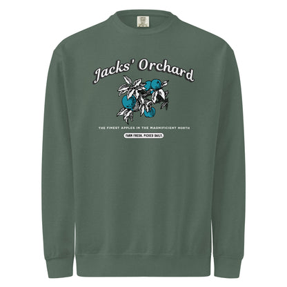 Jacks' Orchard Heavyweight Sweatshirt - The Bean Workshop - evangeline fox, heavyweight sweatshirt, jacks, once upon a broken heart, ouabh, prince of hearts, stephanie garber, sweatshirt