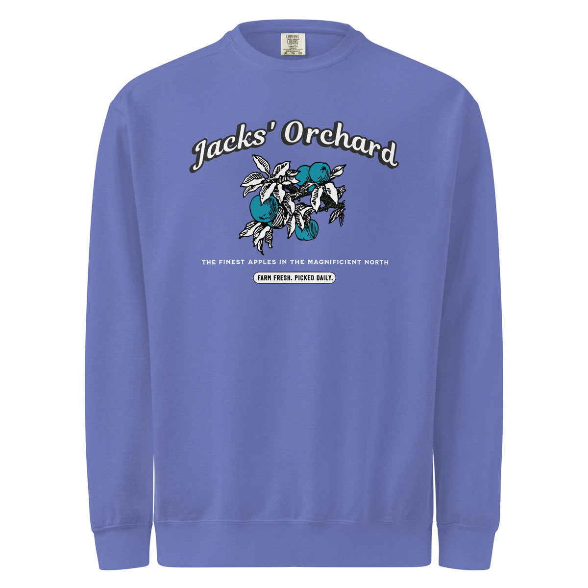 Jacks' Orchard Heavyweight Sweatshirt - The Bean Workshop - evangeline fox, heavyweight sweatshirt, jacks, once upon a broken heart, ouabh, prince of hearts, stephanie garber, sweatshirt