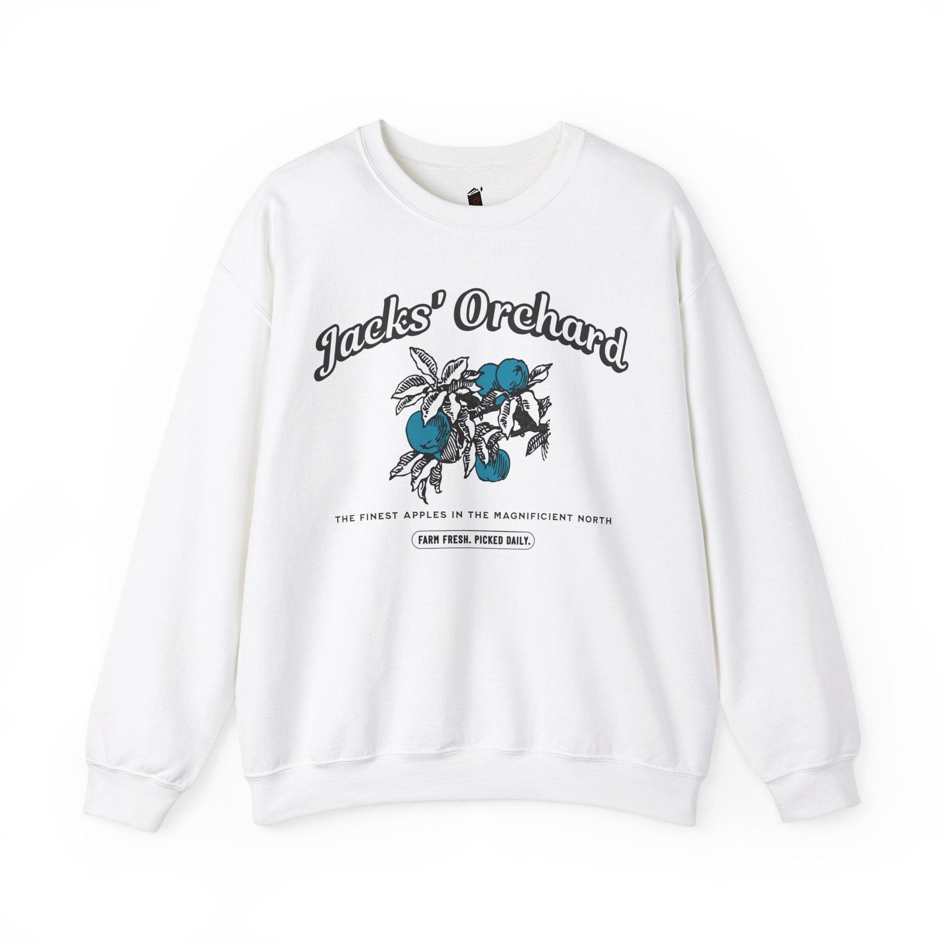 Jacks' Orchard Sweatshirt - The Bean Workshop - evangeline fox, jacks prince of hearts, once upon a broken heart, ouabh, retro, stephanie garber, sweatshirt, Sweatshirts