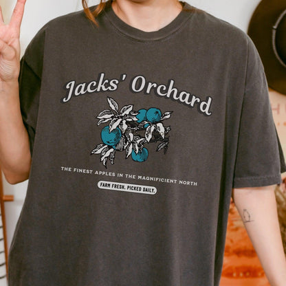 Jacks' Orchard Tee Shirt - The Bean Workshop - evangeline fox, jacks prince of hearts, once upon a broken heart, ouabh, retro, stephanie garber, t-shirt