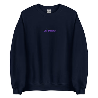 Kai Azer Book Quotes Embroidered Sweatshirt - The Bean Workshop - embroidered, kai azer, lauren roberts, paedyn gray, powerless, pullover, sweater, sweatshirt