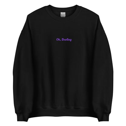 Kai Azer Book Quotes Embroidered Sweatshirt - The Bean Workshop - embroidered, kai azer, lauren roberts, paedyn gray, powerless, pullover, sweater, sweatshirt