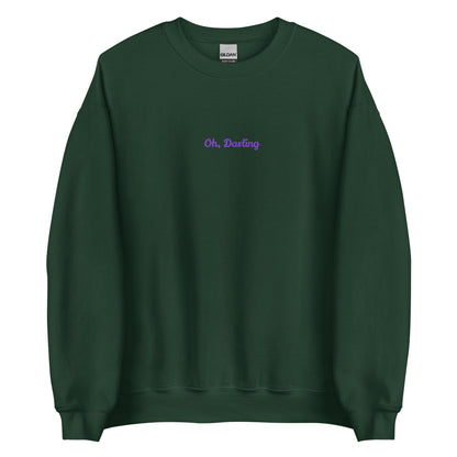 Kai Azer Book Quotes Embroidered Sweatshirt - The Bean Workshop - embroidered, kai azer, lauren roberts, paedyn gray, powerless, pullover, sweater, sweatshirt