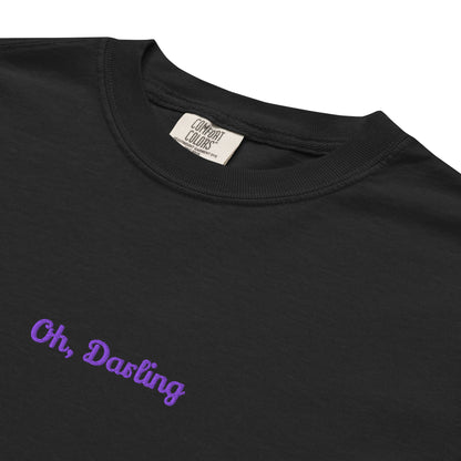 Kai Azer Book Quotes Embroidered Tee Shirt - The Bean Workshop - box tee, embroidered, kai azer, lauren roberts, paedyn gray, powerless, t-shirt, tee