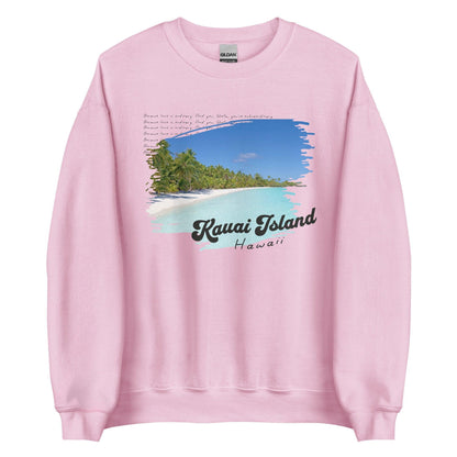 Kauai Island Stella & Christian Sweatshirt - The Bean Workshop - ana huang, beach vibe, christian harper, stella allonso, sweater, sweatshirt, twisted lies
