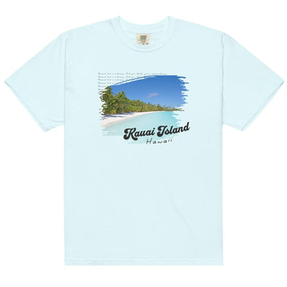 Kauai Island Tee Shirt - The Bean Workshop - ana huang, beach vibe, box tee, christian harper, retro, stella allonso, twisted