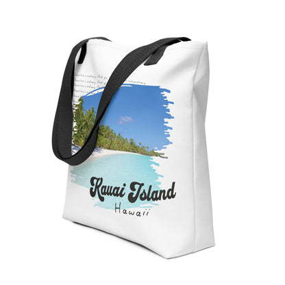 Kauai Island Tote Bag - The Bean Workshop - Ana Huang, Bookish Tote, Kauai Island, Stella & Christian, tote, tote bag, Twisted