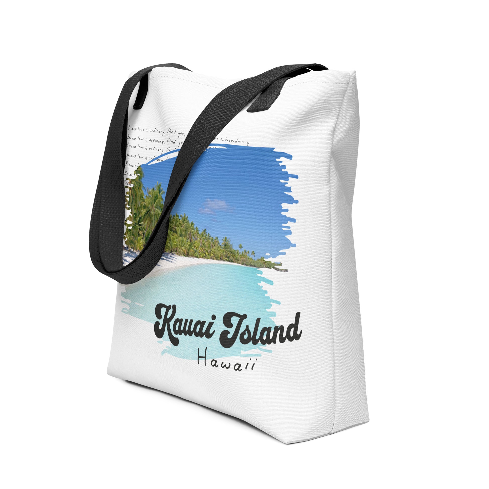 Kauai Island Tote Bag - The Bean Workshop - Ana Huang, Bookish Tote, Kauai Island, Stella & Christian, tote, tote bag, Twisted
