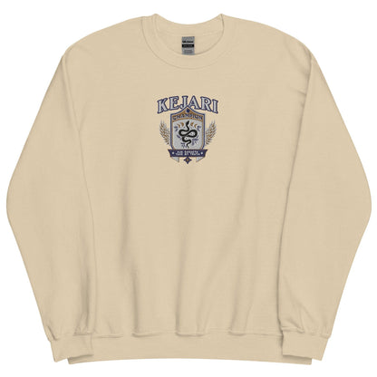 Kejari Embroidered Sweatshirt - The Bean Workshop - carissa broadbent, embroidered, sweatshirt, the serpent and the wings of night