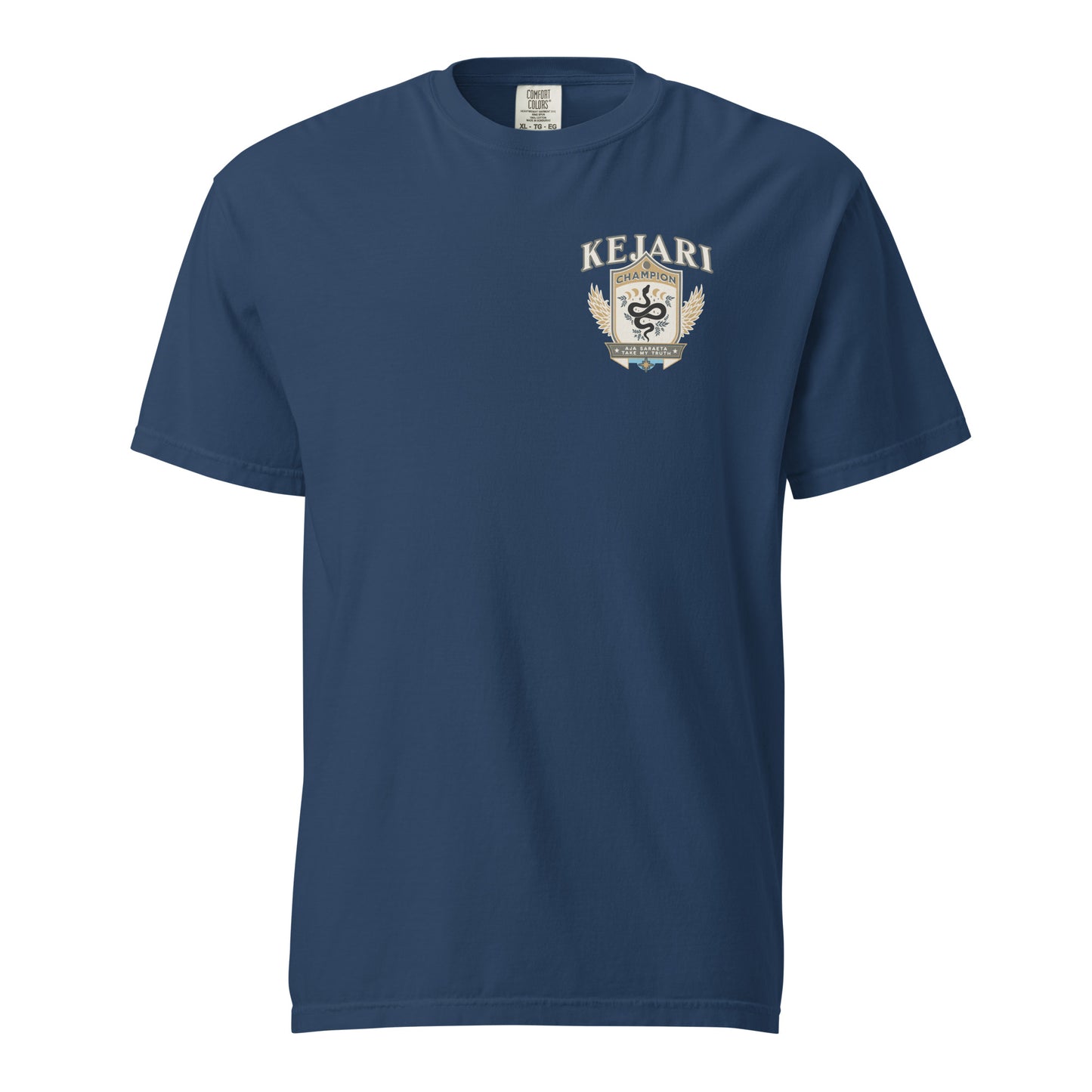Kejari T-shirt - The Bean Workshop - Bookish Fashion, Carissa Broadbent, Fandom Merch, Kejari Tournament, t-shirt, tee, The Serpent and The Wings of Night