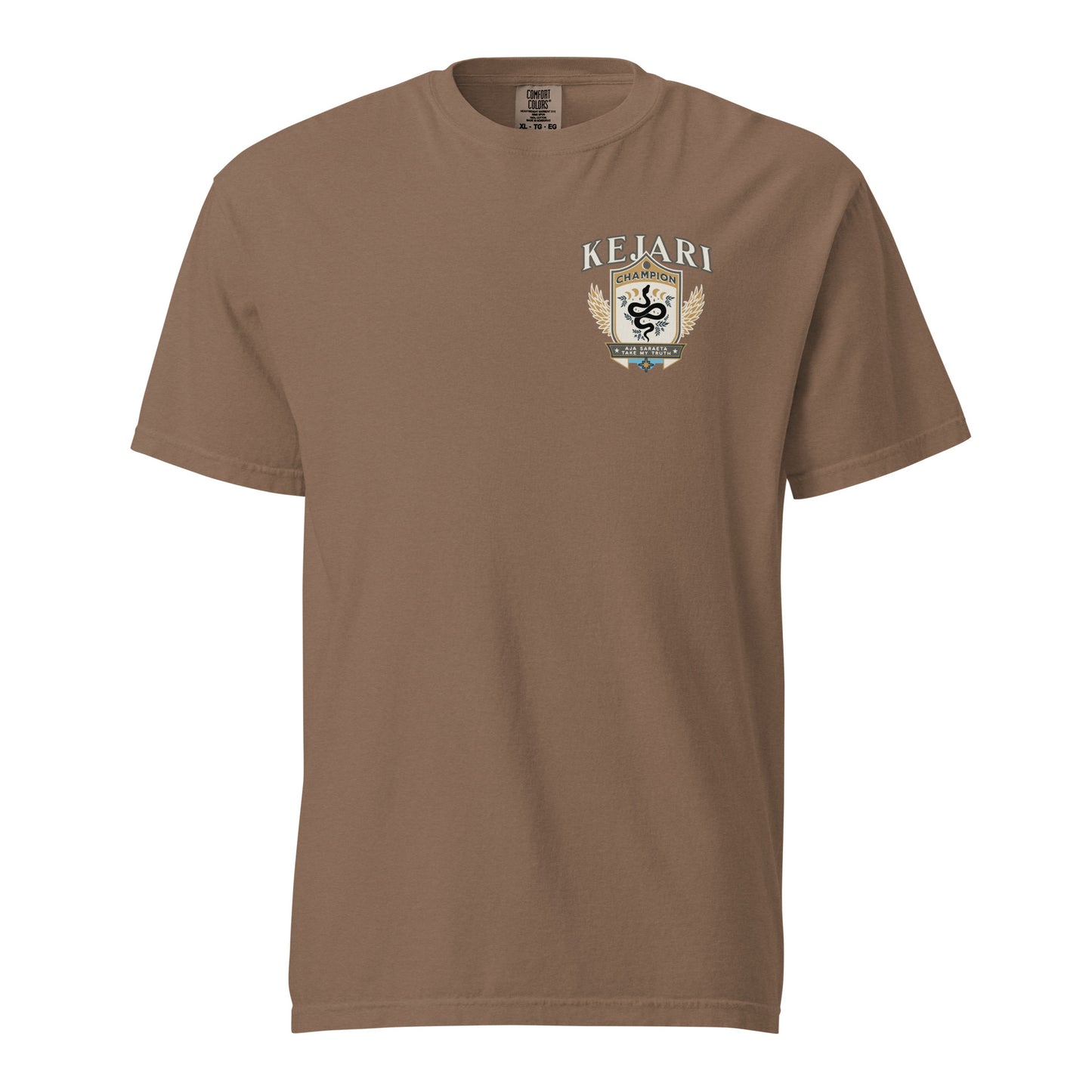 Kejari T-shirt - The Bean Workshop - Bookish Fashion, Carissa Broadbent, Fandom Merch, Kejari Tournament, t-shirt, tee, The Serpent and The Wings of Night
