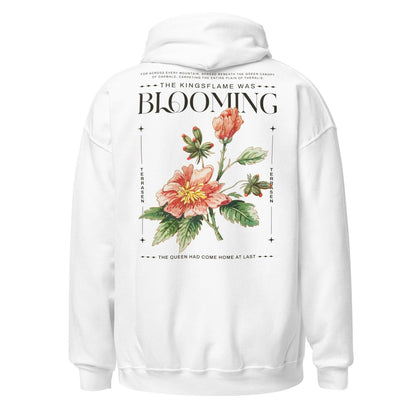 Kingsflame was Blooming Hoodie - The Bean Workshop - aelin galathynius, hoodie, sarah j. maas, throne of glass, tog