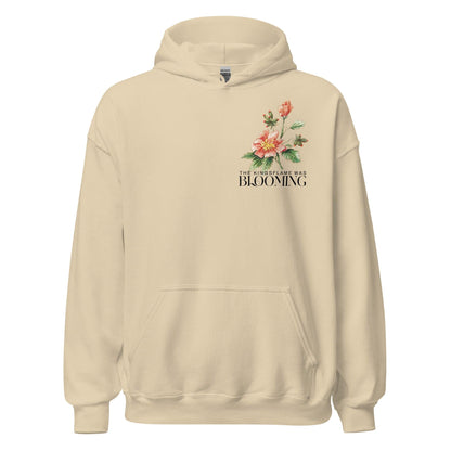 Kingsflame was Blooming Hoodie - The Bean Workshop - aelin galathynius, hoodie, sarah j. maas, throne of glass, tog