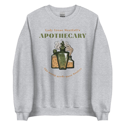 Lady Westfall Apothecary Sweatshirt - The Bean Workshop - sarah j maas, sweatshirt, throne of glass, tog