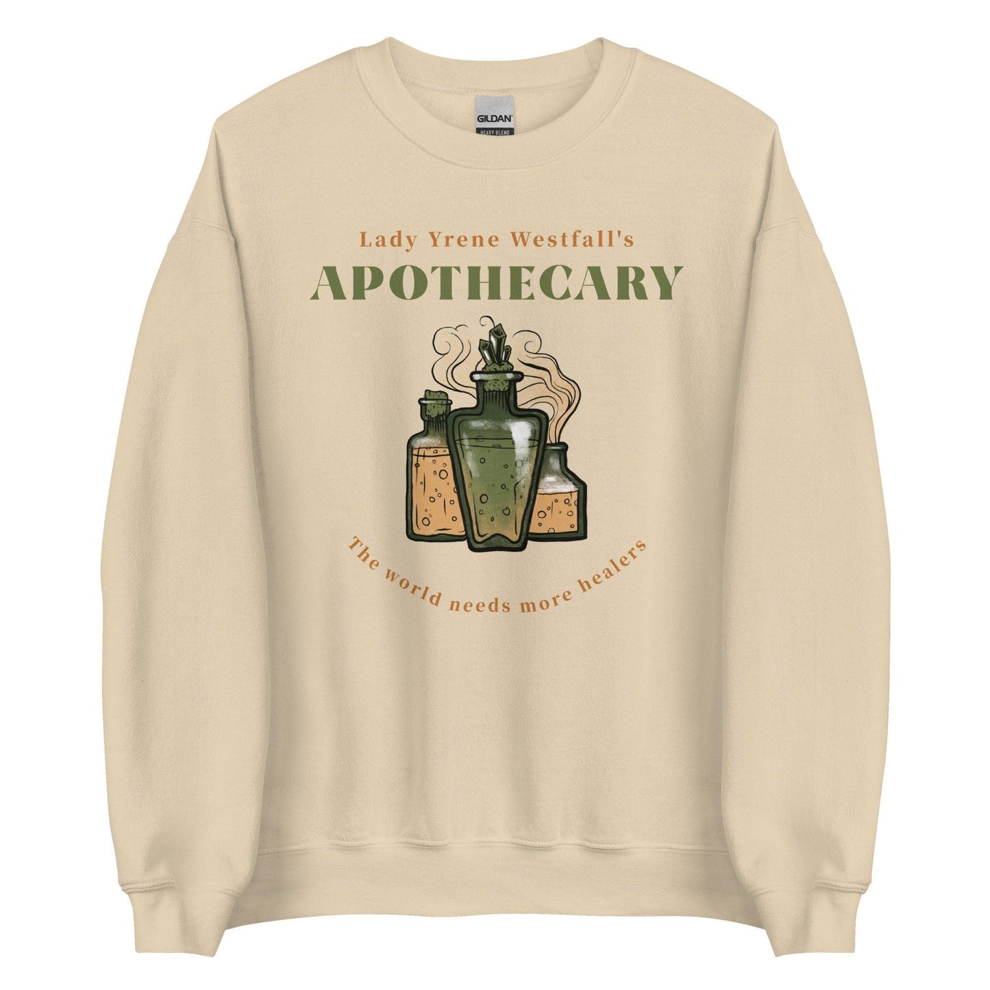 Lady Westfall Apothecary Sweatshirt - The Bean Workshop - sarah j maas, sweatshirt, throne of glass, tog