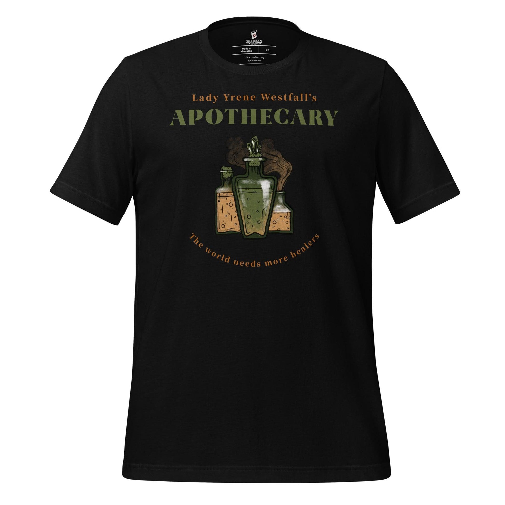 Lady Westfall Apothecary T-Shirt - The Bean Workshop - sarah j. maas, t-shirt, throne of glass, tog, yrene westfall