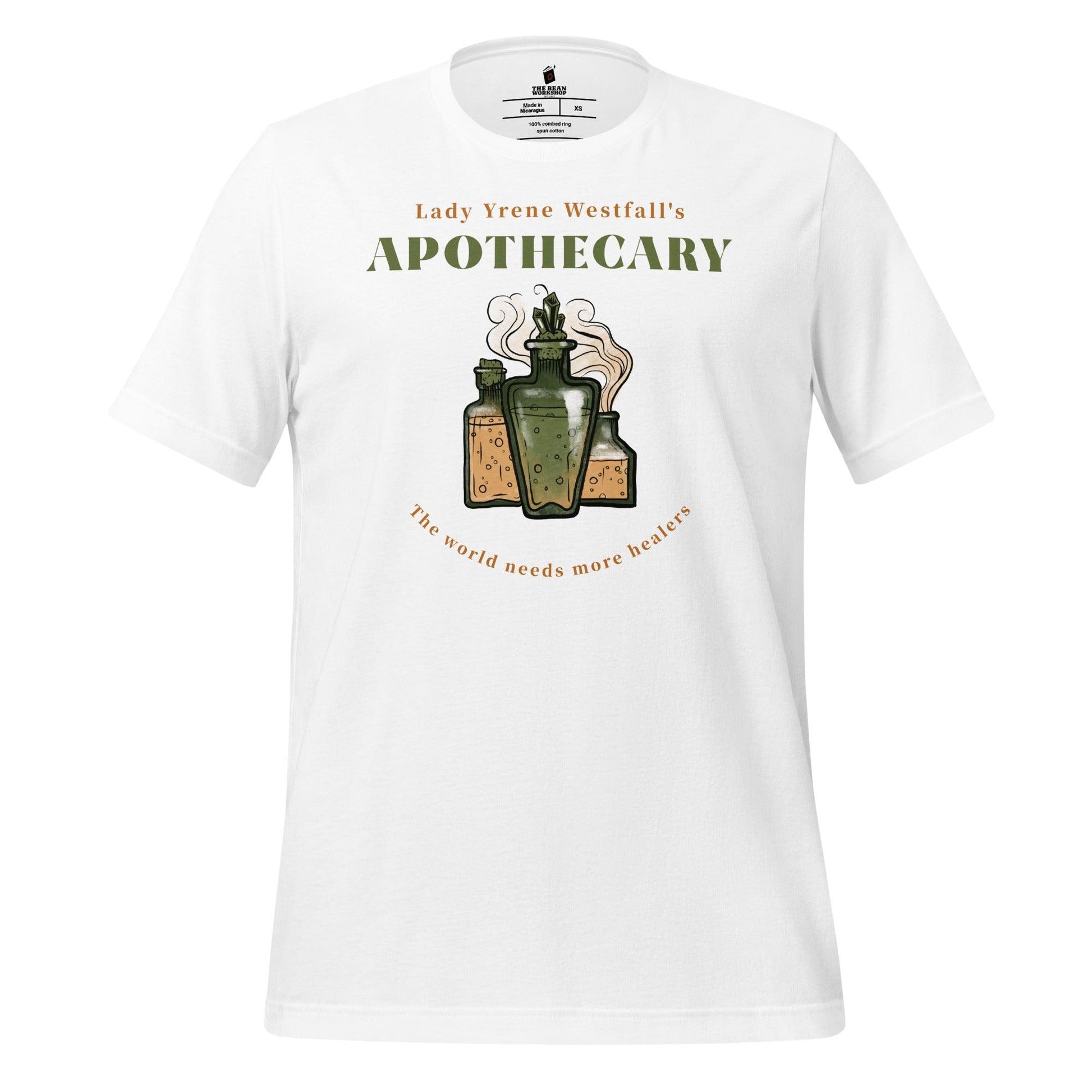 Lady Westfall Apothecary T-Shirt - The Bean Workshop - sarah j. maas, t-shirt, throne of glass, tog, yrene westfall