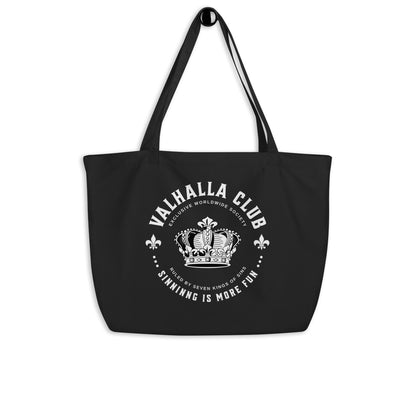 Valhalla Club Large Tote Bag