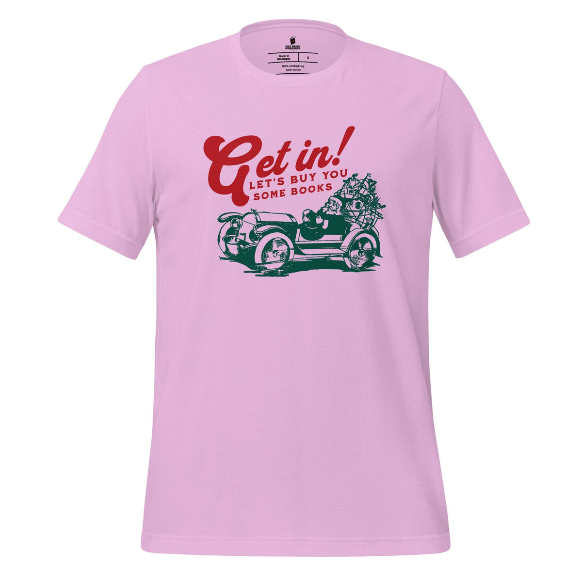 Let's Buy You Some Books T-shirt - The Bean Workshop - bookish, Christmas, T-shirt, tee