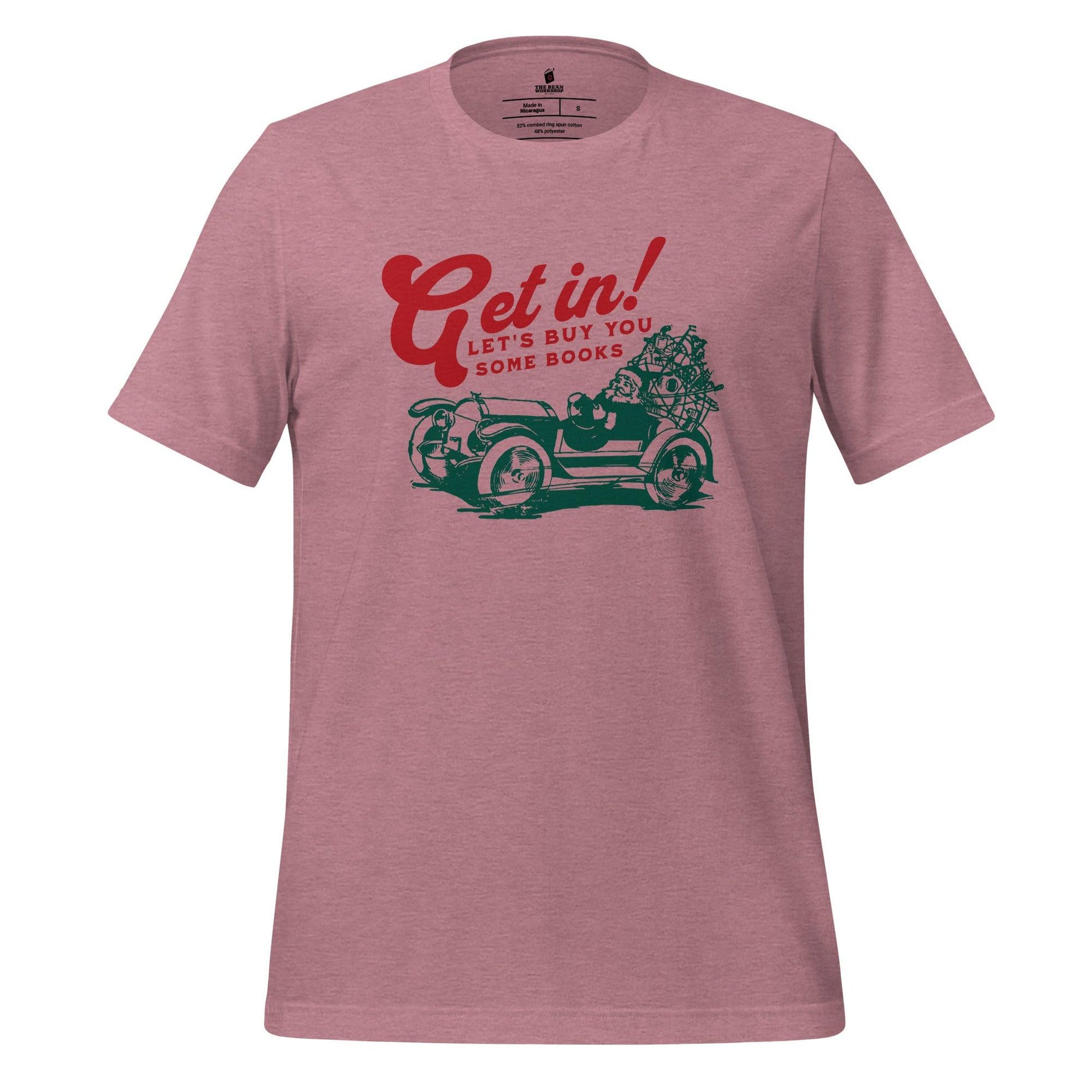 Let's Buy You Some Books T-shirt - The Bean Workshop - bookish, Christmas, T-shirt, tee