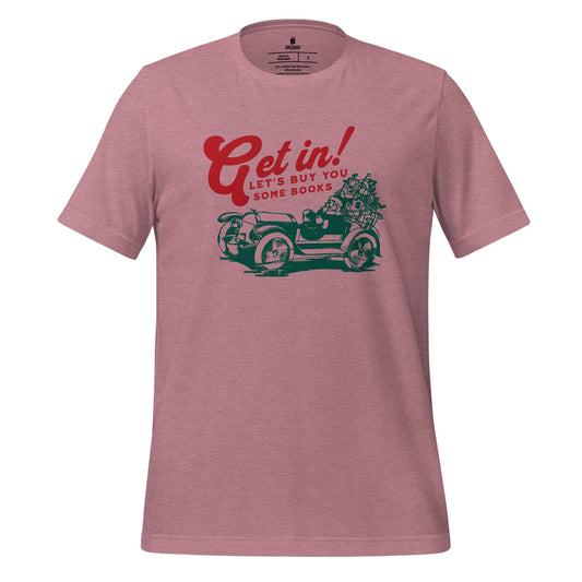 Let's Buy You Some Books T-shirt - The Bean Workshop - bookish, Christmas, T-shirt, tee