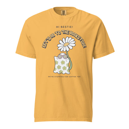 Let's Go to the Bookstore Tee Shirt - The Bean Workshop - book lovers, bookaholic, box tee, halloween