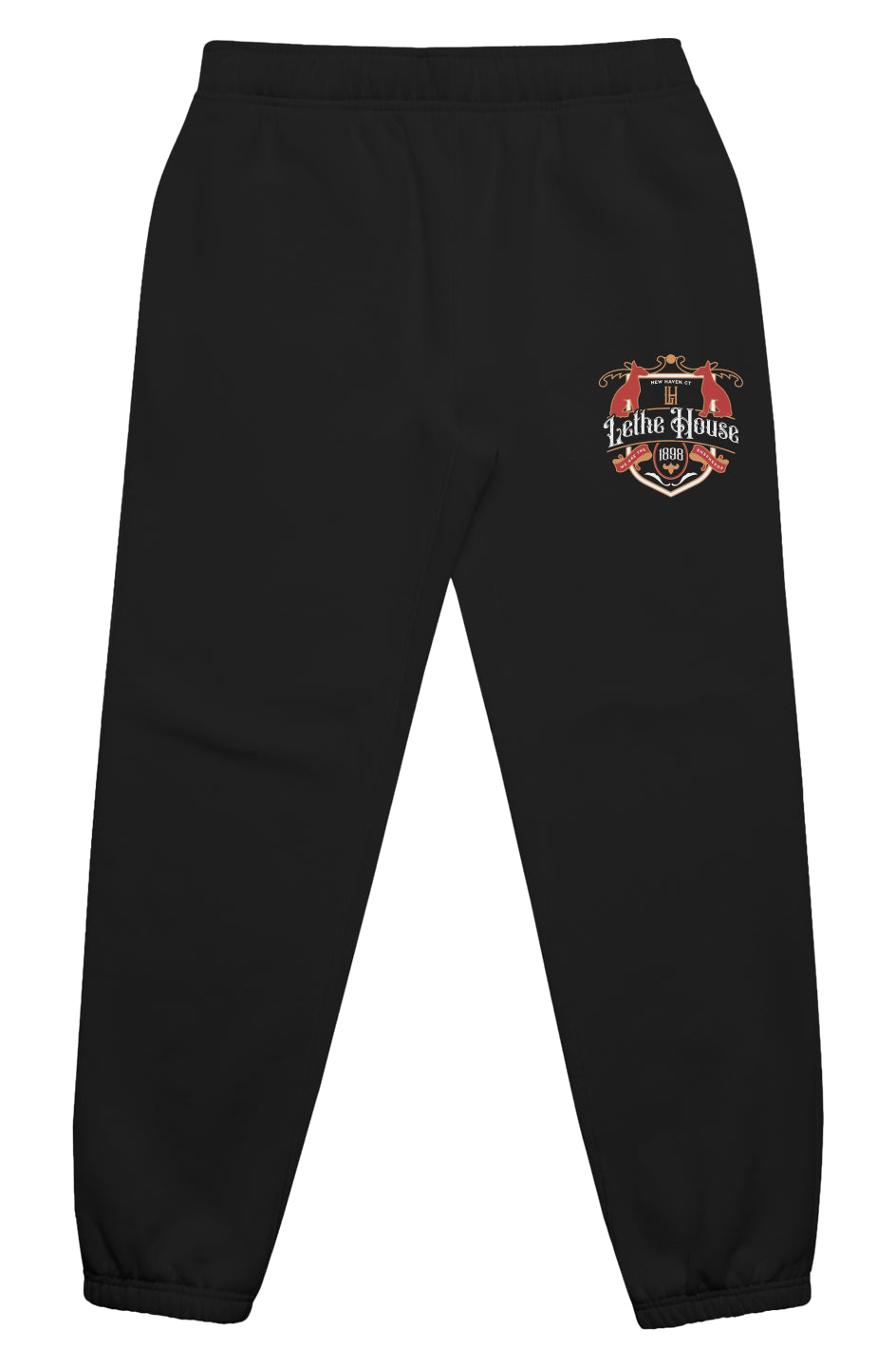 Lethe House Embroidered Sweatpants - The Bean Workshop - leigh bardugo, ninth house, sweatpants
