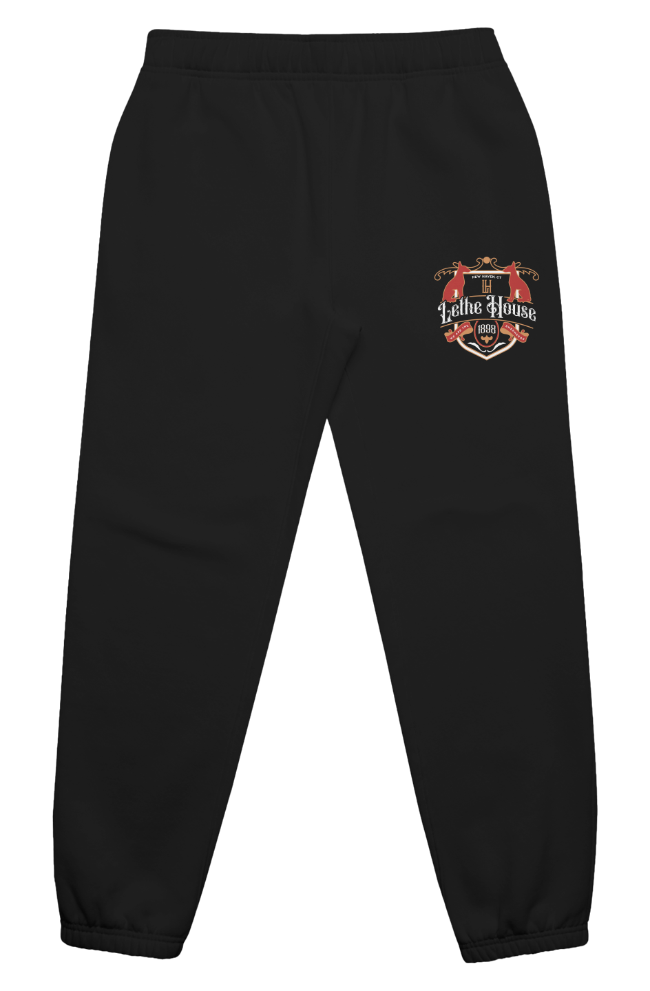 Lethe House Embroidered Sweatpants - The Bean Workshop - leigh bardugo, ninth house, sweatpants