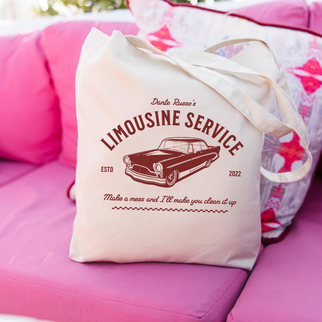 Limousine Service by Dante Russo Organic Cotton Twill Tote Bag