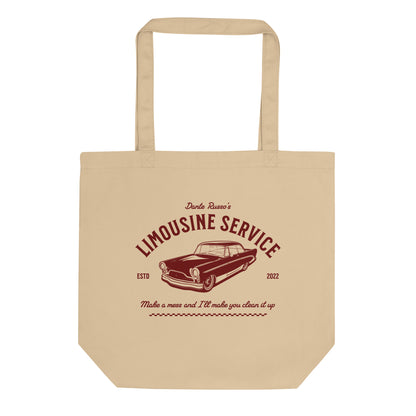 Limousine Service by Dante Russo Organic Cotton Twill Tote Bag - The Bean Workshop - Ana Huang, Bookish Tote, Dante Russo, King of Wrath, Kings of Sin, Limousine Service, tote, tote bag
