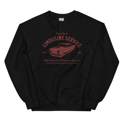 Limousine Service by Dante Russo Sweatshirt - The Bean Workshop - ana huang, dante russo, king of wrath, kings of sin, sweatshirt