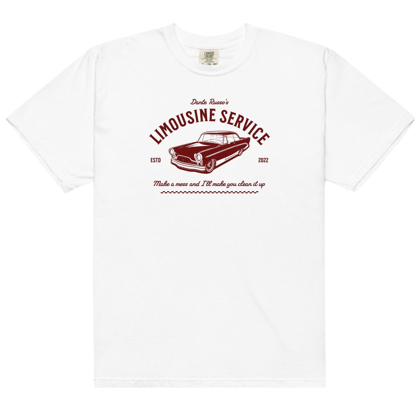 Limousine Service by Dante Russo Tee Shirt - The Bean Workshop - ana huang, box tee, dante russo, kings of sin