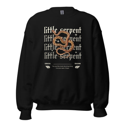 Little Serpent Sweatshirt - The Bean Workshop - carissa broadbent, sweatshirt, the serpent and the wings of night